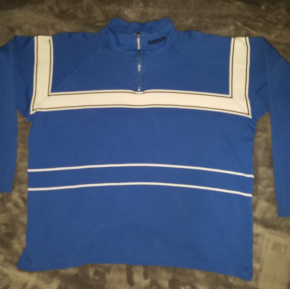 POLO SPORT MOCK NECK ZIP-UP LS